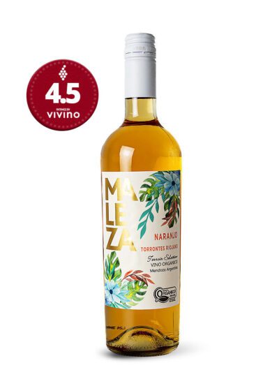 MALEZA NARANJO TORRONTES - VINHO LARANJA TERROIR SELECTION - VINHO ORGÂNICO